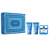 Versace Eau Fraiche Man Eau de Toilette für Männer 50 ml + Duschgel 50 ml + Aftershave 50 ml, Geschenkset