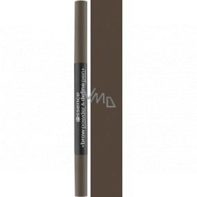 Essence Brow Powder & Define Pen Augenbrauenstift 03 Cool Dark Brown 0,4 g