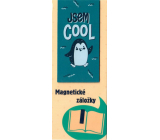 Albi Magnetisches Lesezeichen für das Buch Pinguin 8,7 x 4,4 cm