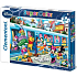 Clementoni SuperColor Puzzle Disney Train 104 Teile, empfohlen ab 6 Jahren