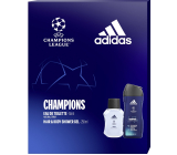 Adidas UEFA Champions League Edition VIII Eau de Toilette 50 ml + Duschgel 250 ml, Geschenkset für Männer