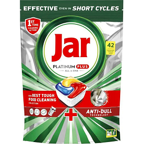 Jar Geschirrspültabs Platinum Plus, 42 Stk