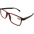 Berkeley Lesebrille Dioptrien +4,0 Kunststoff rot, schwarz kariert 1 Stück MC2250