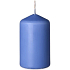 Bolsius blauer Kerzenzylinder 50 x 80 mm