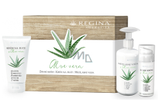 Regina Aloe Vera Tagescreme 50 ml + Mizellenwasser 250 ml + Handcreme 75 ml, Kosmetikset