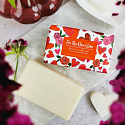 English Soap For The One I Love Roses in Bloom natürliche parfümierte Toilettenseife mit Sheabutter 190 g
