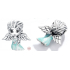 Charme Sterling Silber 925 Disney Ice Kingdom, Elsa, Perle auf Armband Film
