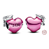 Charme Sterling Silber 925 Graduierung Rosa Graduierung Herz 2024, Graduierung Armband Bead