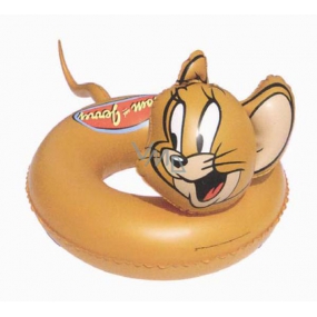 Bestway Tom & Jerry aufblasbares Schwimmrad mit Jerry Kopf 66 cm 1 Stück