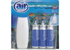 Air Menline Aqua World Raumspray Gerät und Nachfüllung 3× 15 ml