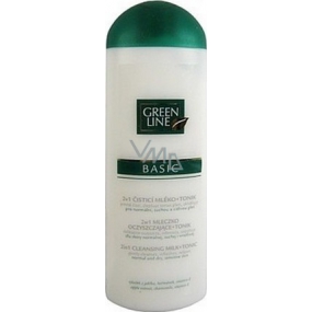 Green Line Basic 2 in 1 Reinigungsmilch und Tonic 200 ml