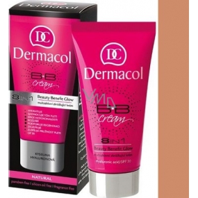 Dermacol Beauty Benefit Glow 8in1 verschönernder BB Cremeton 03 Bronze 50 ml