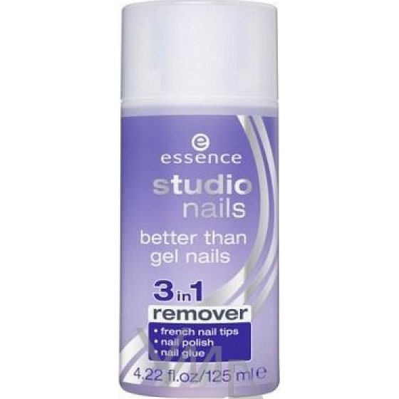 Essence 3in1 Studio Nails Besser als Gel Nails Remover Nagellackentferner 125 ml