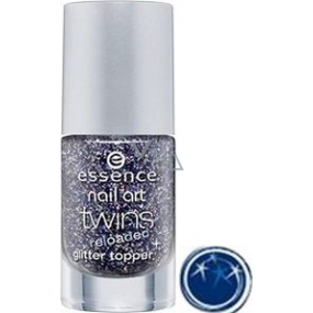 Essence Nail Art Twins Reloaded Nagellack mit Glitzer 01 Bella 5 ml