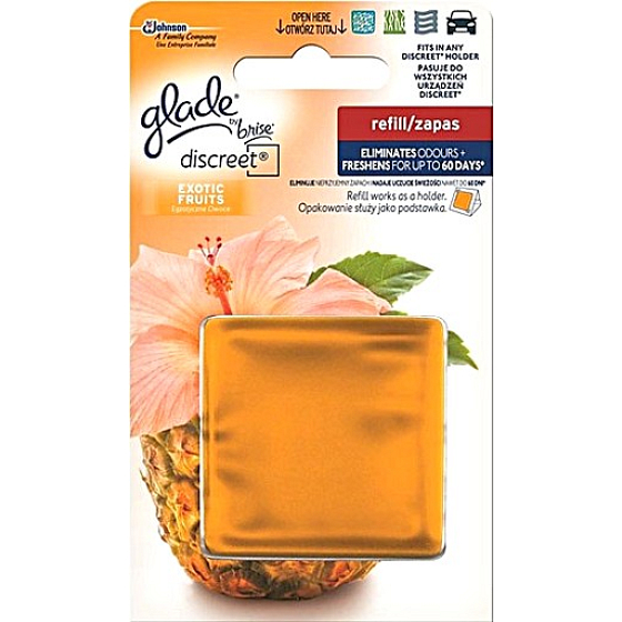 Glade Exotic Fruits Diskrete Lufterfrischer-Nachfüllung 8 g