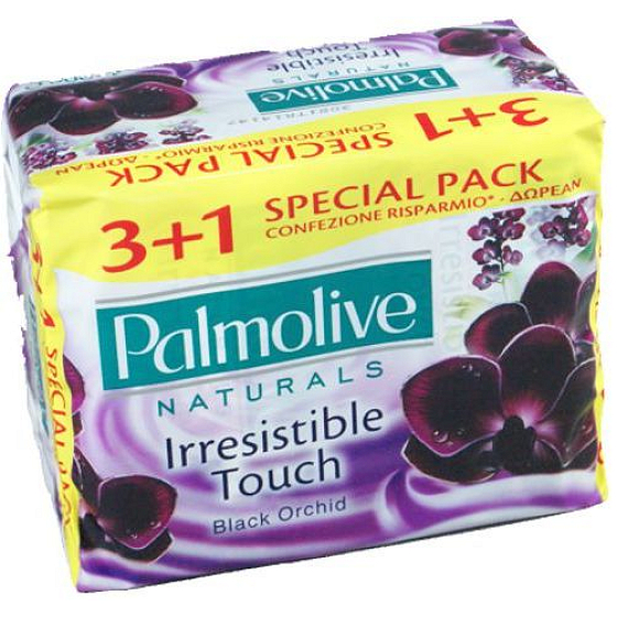 Palmolive Naturals Black Orchid Feste Toilettenseife 4 x 90 g