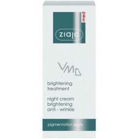 Ziaja Med Whitening Care Nacht Anti-Falten-Creme für Haut mit Hyperpigmentierung 50 ml