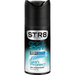 Str8 Skin Protect Cool + Dry Antitranspirant Deodorant Spray für Männer 150 ml