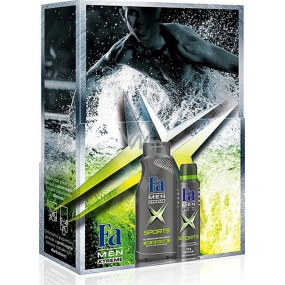 Fa Men Xtreme Sport Duschgel 400 ml + Antitranspirant Deodorant Spray 150 ml, Kosmetikset