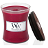 WoodWick Currant - Johannisbeerduftkerze mit Holzdocht und Glasdeckel Medium 275 g