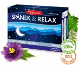 Terezia Sleep & Relax Nahrungsergänzungsmittel mit einem hohen Fasergehalt und glutenfreien 60 Kapseln