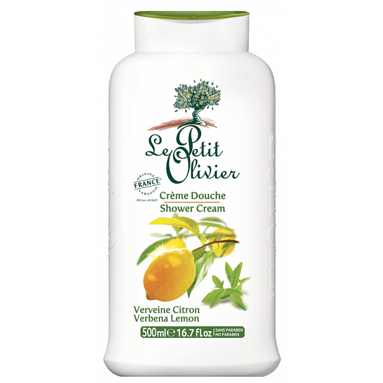 Le Petit Olivier Verbena und Zitronenduschcreme 500 ml