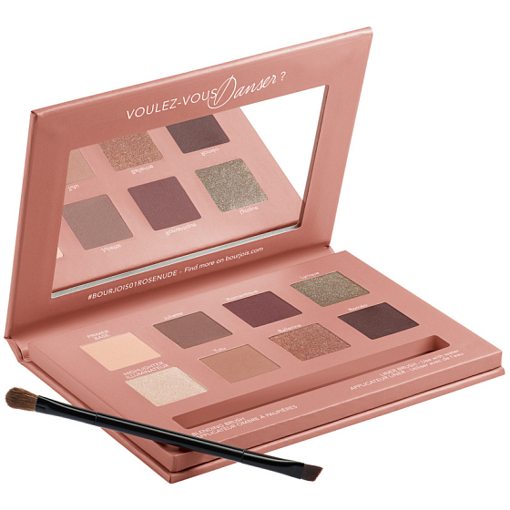 Bourjois Place de l'Opéra 4in1 Lidschatten-Palette 01 Rose Nude Edition 7,68 g