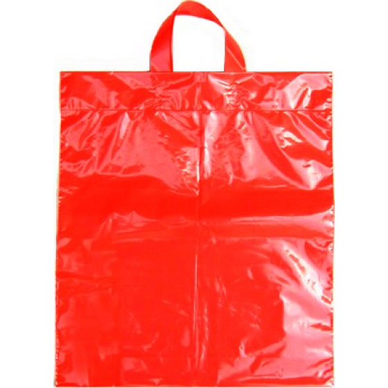 Presse Plastiktüte 45 x 40 cm rot 1 Stück