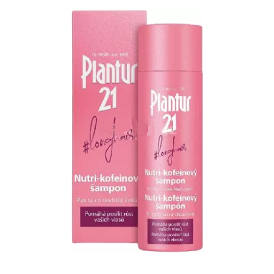 Plantur 21 Nutri-Coffein Langhaar-Koffein-Shampoo für Frauen, die lange Haare haben wollen 200 ml