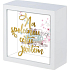 Nekupto Geschenkbox Für eine gemeinsame Reise durch das Leben 16 x 16 x 6 cm