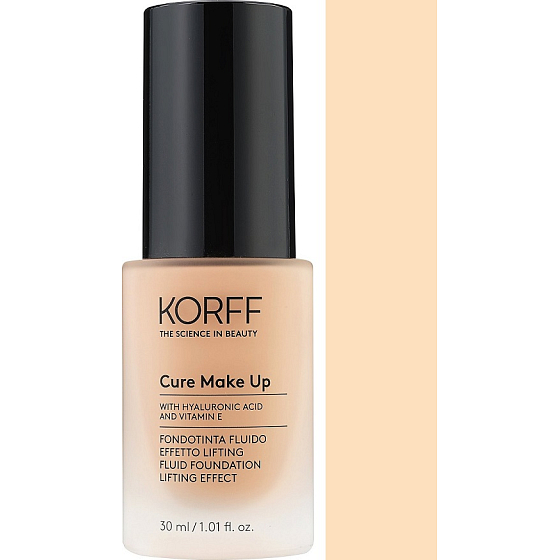 Korff Cure Make Up Fluid Foundation Lifting Effect Fluid Lifting Make-up 01 Cremig 30 ml