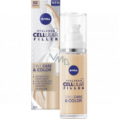 Nivea Hyaluron Cellular Filler Color & Care 3 in 1 tonisierende Creme 02 Medium 30 ml
