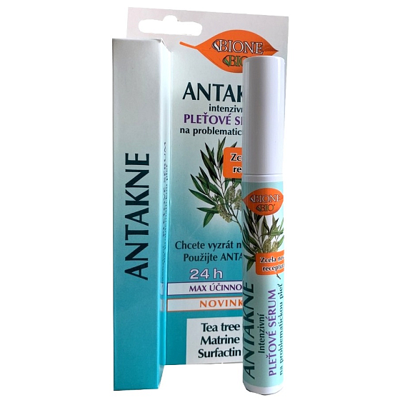 Bione Cosmetics Antakne Intensiv-Hautserum für problematische und fettige Haut Riegel 7 ml