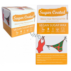 Epilierset für die Bikinizone mit Zucker und Kamille 200 g Epilierset für die Bikinizone mit Zucker und Kamille 200 g