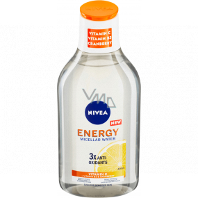Nivea Energy Micellar Water mit Vitamin C für alle Hauttypen 400 ml