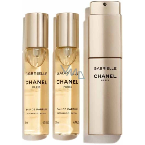 Chanel Gabrielle Eau de Parfum für Frauen 3 x 20 ml, Geschenkset