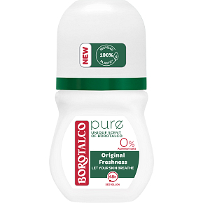 Borotalco Roll On Pure original deodorant kuličkový, 50 ml Borotalco Roll On Pure original deodorant kuličkový, 50 ml