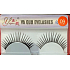 EyelaShes Künstliche Wimpern mit Kleber 09 Schwarz 1 Paar