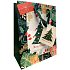 Ditipo Geschenkpapierbeutel 22,5 x 17,5 x 10 cm Weihnachtsbaum grün
