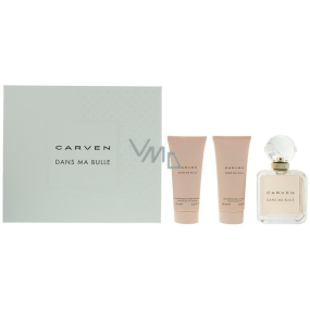 Carven Dans Ma Bulle Eau de Parfum 100 ml + Körperlotion 100 ml + Duschgel 100 ml, Geschenkset für Frauen