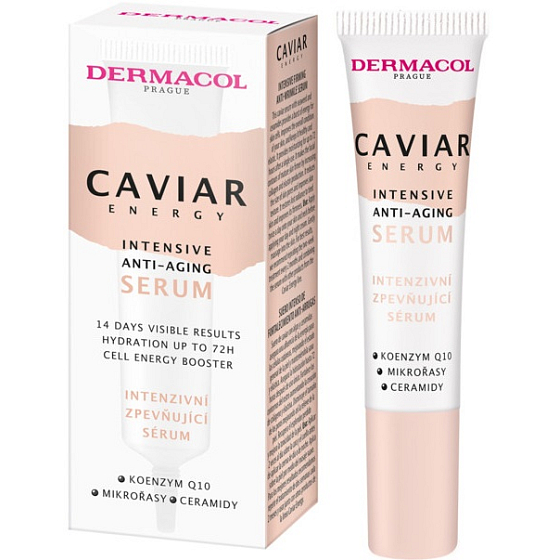 Dermacol Caviar Energy Intensives Anti-Aging-Serum Intensives straffendes Serum 12 ml