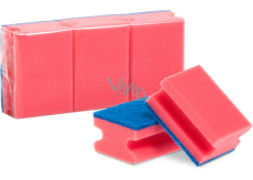 BALhome Schwämme für Geschirr rot geformt 3 Stück