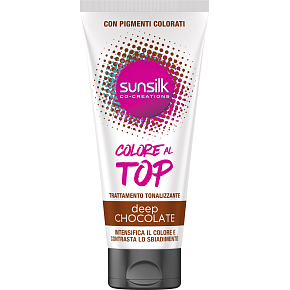 Sunsil Tönungskur für schokoladenbraunes Haar Colore Al Top, 180 ml