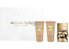 Michael Kors Pour Femme parfémovaná voda 50 ml + tělové mléko 50 ml + sprchový gel 50 ml, dárková sada pro ženy