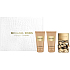 Michael Kors Pour Femme Eau de Parfum 50 ml + Körpermilch 50 ml + Duschgel 50 ml, Geschenkset für Frauen