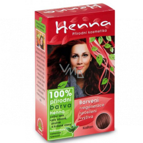 Henna natürliche Haarfarbe Kastanie 117 Pulver 33 g