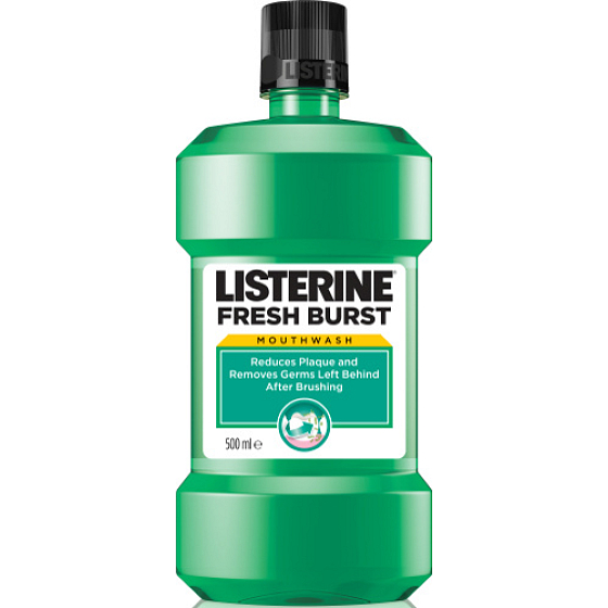 Listerine Freshburst Mundwasser Antiseptikum reduziert Zahnbelag 250 ml