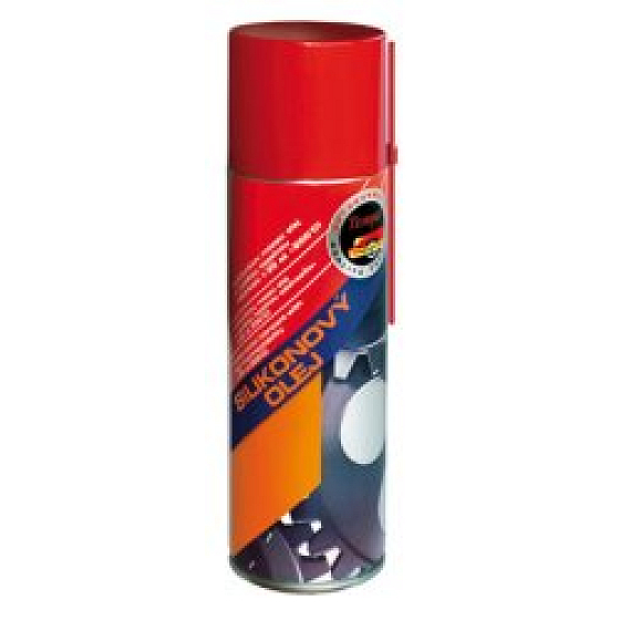 Tempo Silikonöl geeignet zum Schmieren von Metall- und Kunststoffteilen, Reibung, Gleiten, Drehen und Rollen von Oberflächen 300 ml Spray