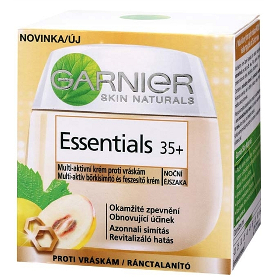 Garnier Skin Naturals Essentials 35+ Nacht Multi-Active Faltencreme 50 ml