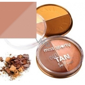 Miss Sports Ohh! Tan-So-Fine 02 DUO Bronzierpulver für noch gebräunte Haut 6,2 g